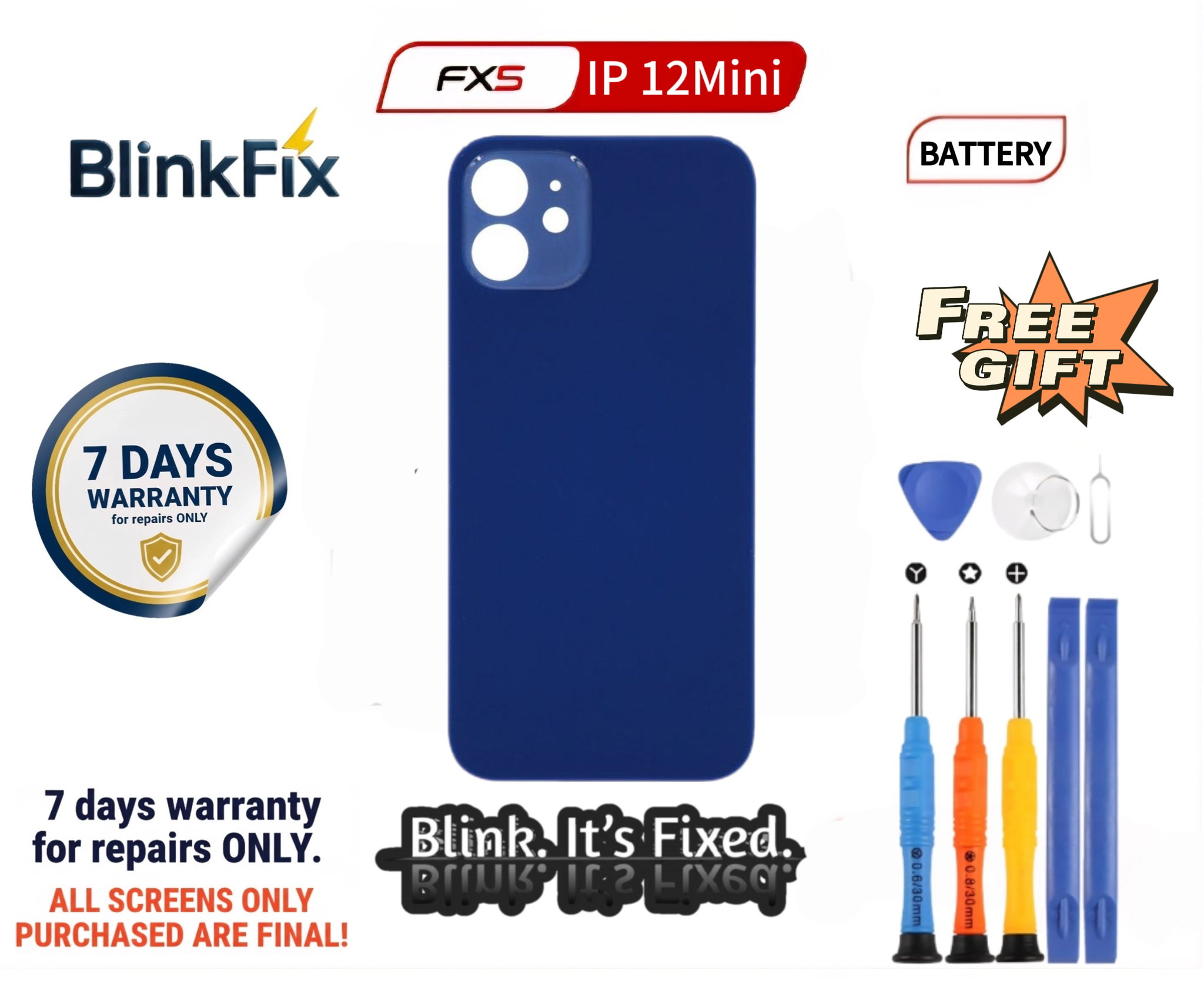 IPhone 12 mini Backglass Replacement_0