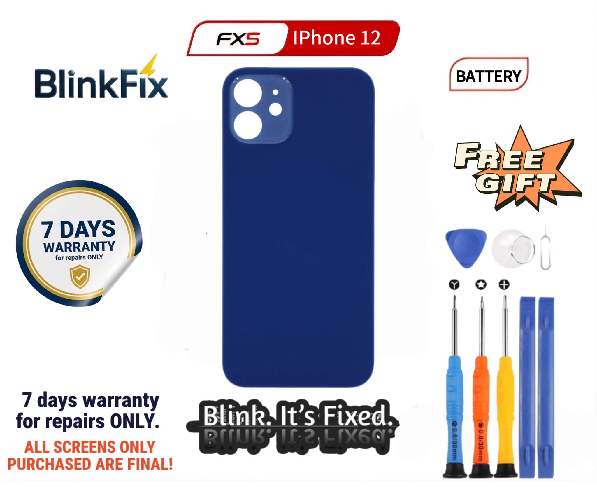 IPhone 12/12 Pro Backglass Replacement_0