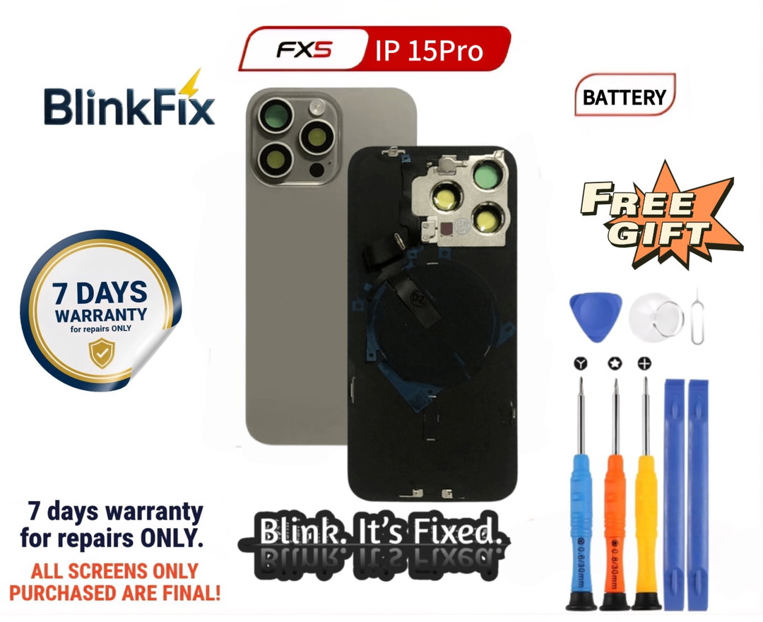 IPhone 15 Pro Backglass Replacement