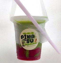 Strawberry Matcha Latte 