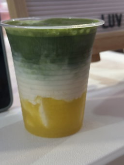 Mango Matcha Latte