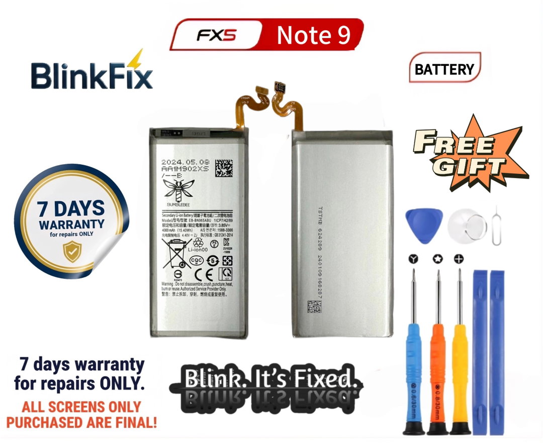 Samsung Note 9 Battery Replacement