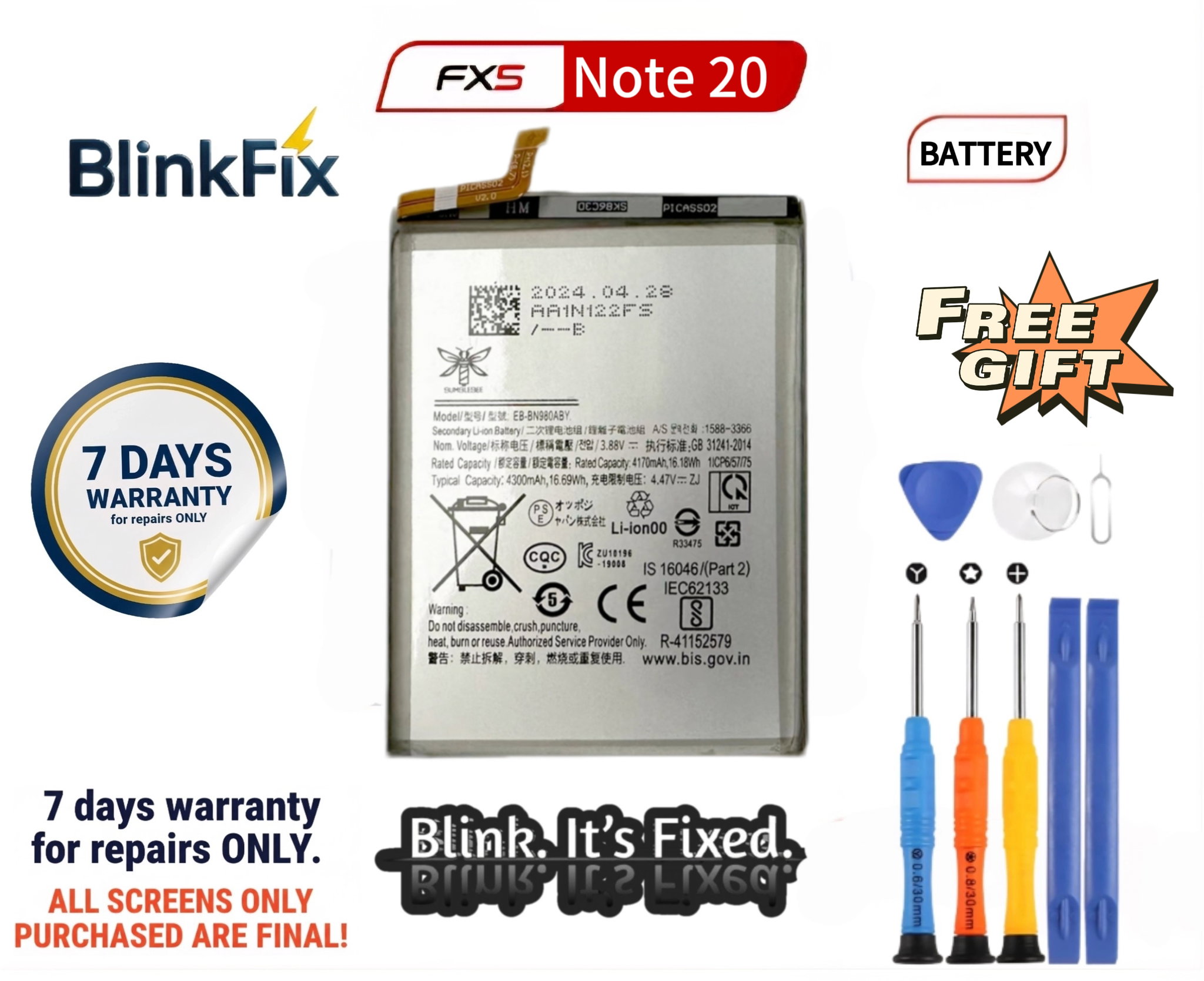 Samsung Note 20 Battery Replacement_0