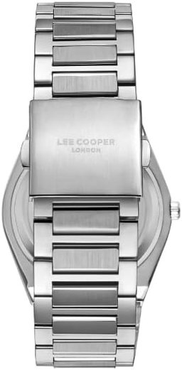 LEE COOPER Men Analog Black Dial Watch - LC08054.350, bracelet