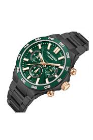 Lee Cooper Men's 45MM Grey Chronograph Metal Strap Watch | LC08067.070_1