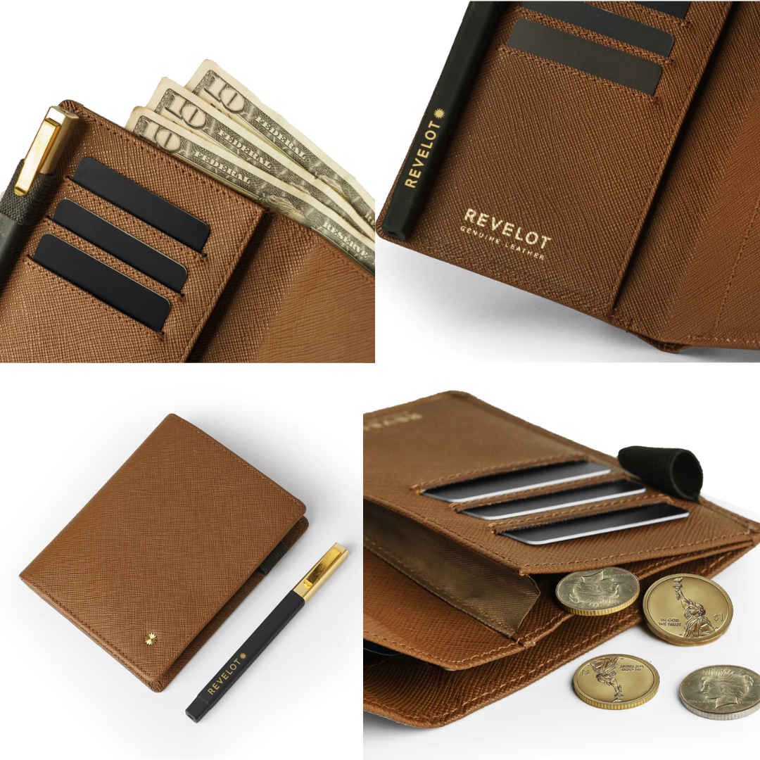 REVELOT Saffiano Travel Wallet W6_1