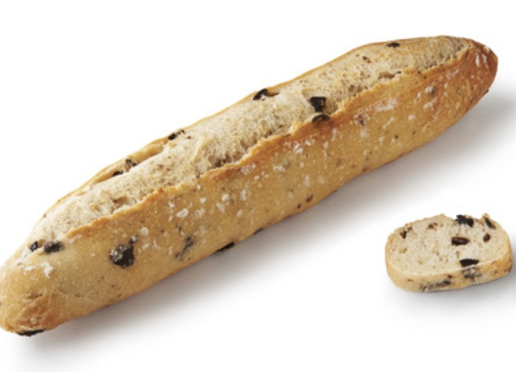 pain baguette Olives