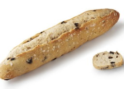 pain baguette Olives