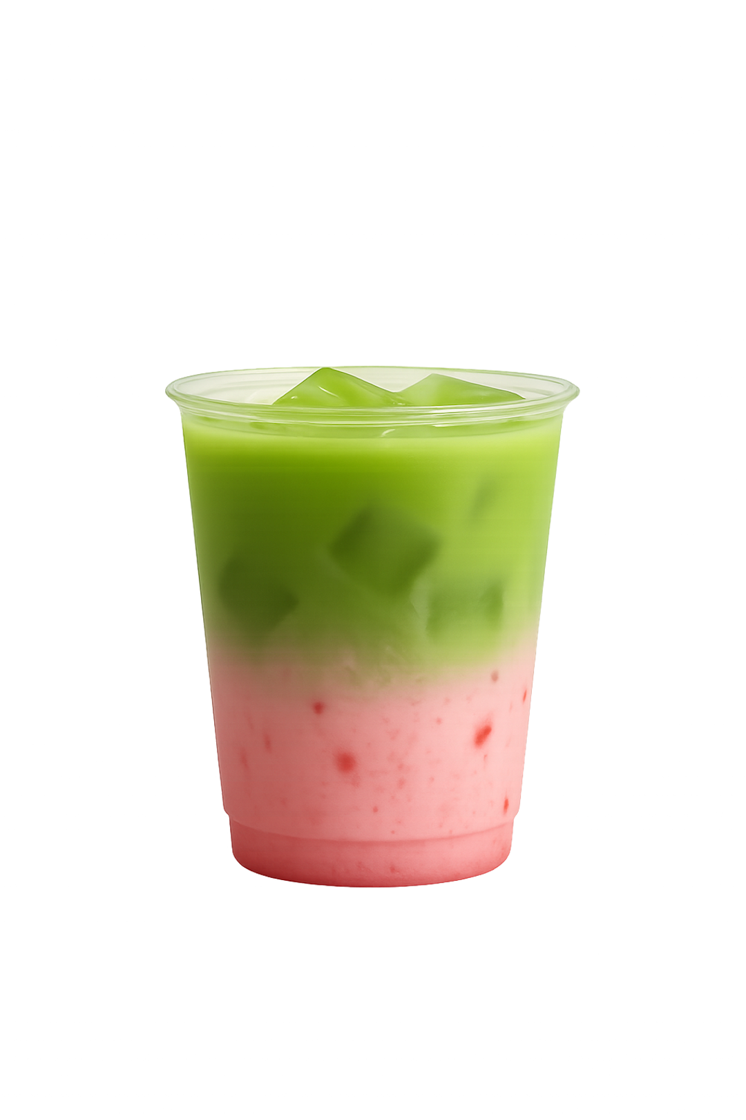 Strawberry Yoghurt Matcha Smoothie