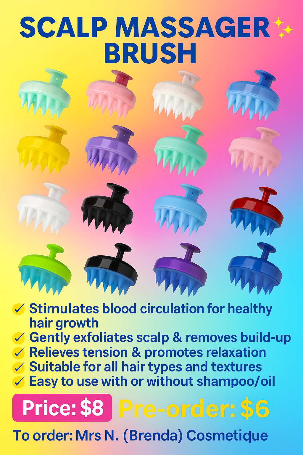 Hair Scalp Brush
