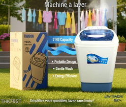 Machine à laver portable Tombon – 7 kg