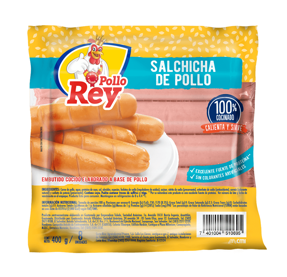 Salchicha de Pollo 8 unidades_0