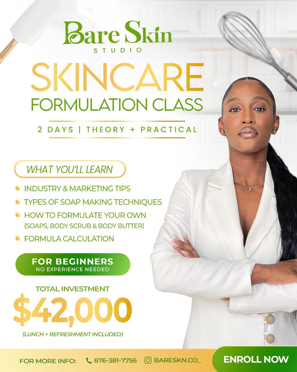 Skincare Formulation Class_0