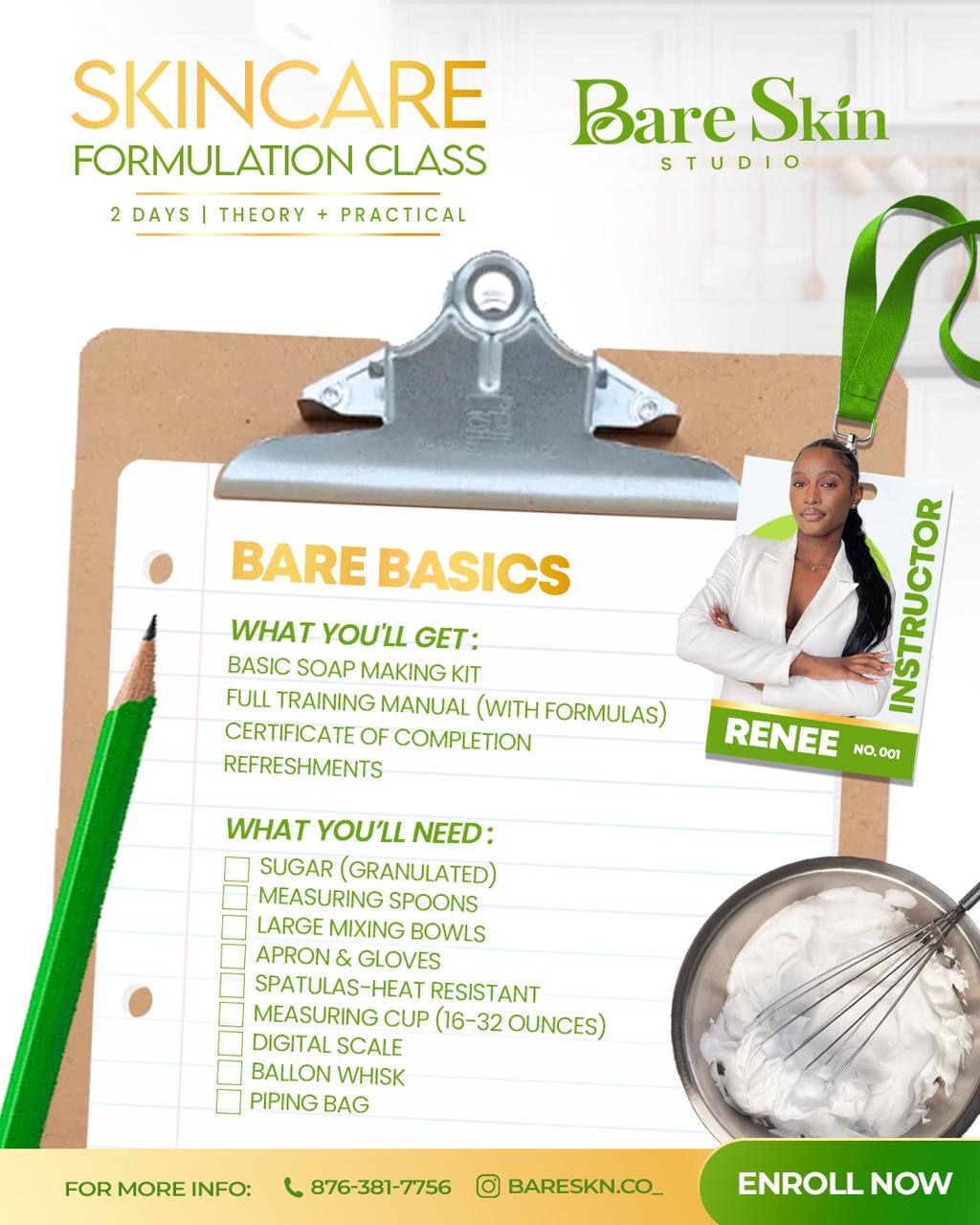 Skincare Formulation Class_1