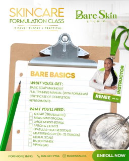 Skincare Formulation Class