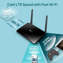 AC750 Wireless Dual Band 4G LTE Router