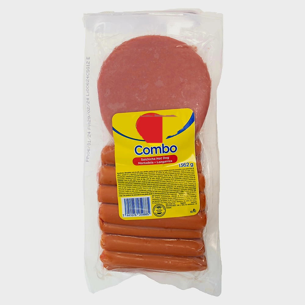 Combo Mortadela + Hotdog + Extremeño