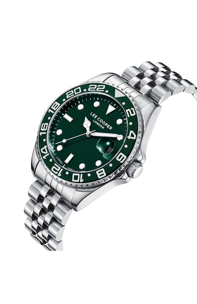 Lee Cooper Men's Analog Dark Green Dial Watch - LC08142.370