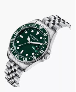 Lee Cooper Men's Analog Dark Green Dial Watch - LC08142.370