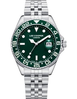 Lee Cooper Men's Analog Dark Green Dial Watch - LC08142.370