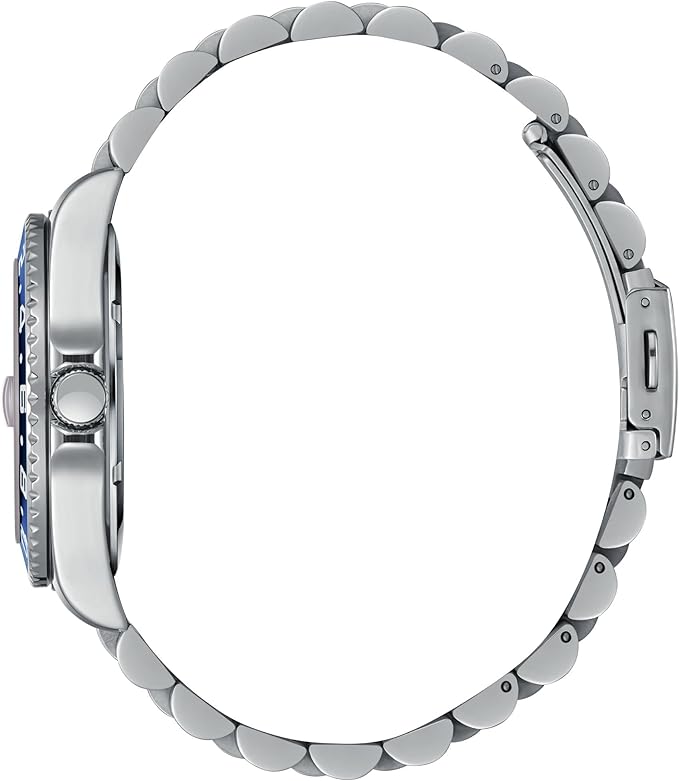 Lee Cooper Men's Watch, Analog Display and Metal Strap - LC08142.390, Silver_2