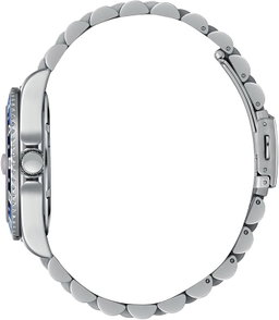Lee Cooper Men's Watch, Analog Display and Metal Strap - LC08142.390, Silver