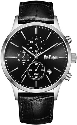 Lee Cooper Men's Leather Multi Function Watch LC08154.351 - 44 mm