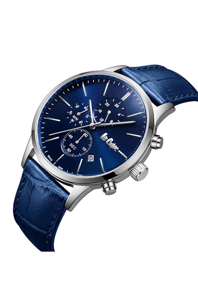 Lee Cooper Men's Leather Multi Function Watch LC08154.399 - 44 mm_0