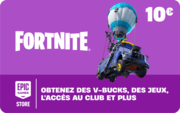 Carte V-Bucks Fortnite