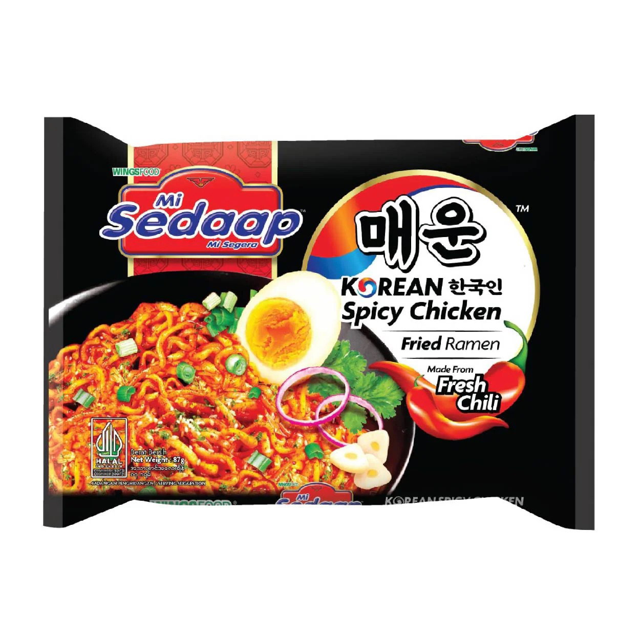 Mi Sedap Spicy Chicken Fried Ramen_0
