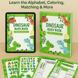 Dinosaur Themed  Busy Book