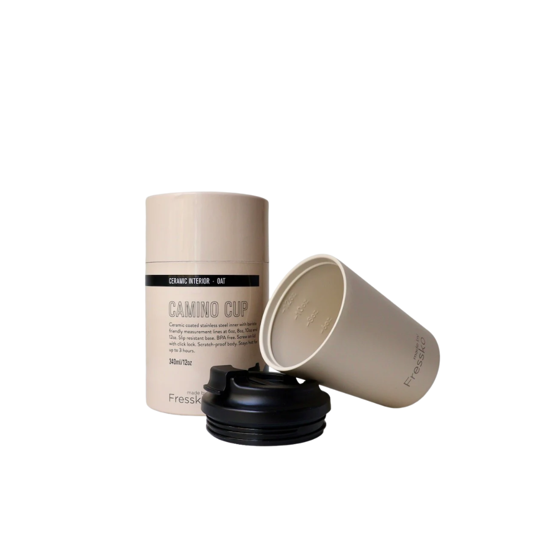 FRESSKO Ceramic Reusable Cup | Camino 12oz_2
