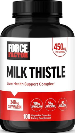 FORCE FACTOR MILK THISTLE 300MG 100 CAPSULES