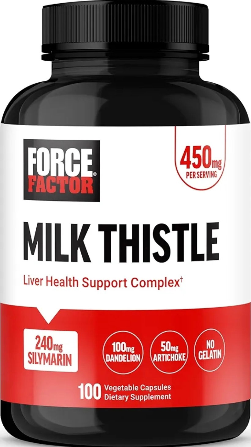 FORCE FACTOR MILK THISTLE 300MG 100 CAPSULES