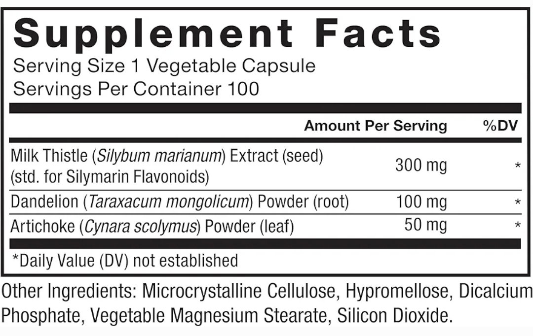 FORCE FACTOR MILK THISTLE 300MG 100 CAPSULES_1