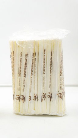 Pajilla Biodegradable 100 unidades 