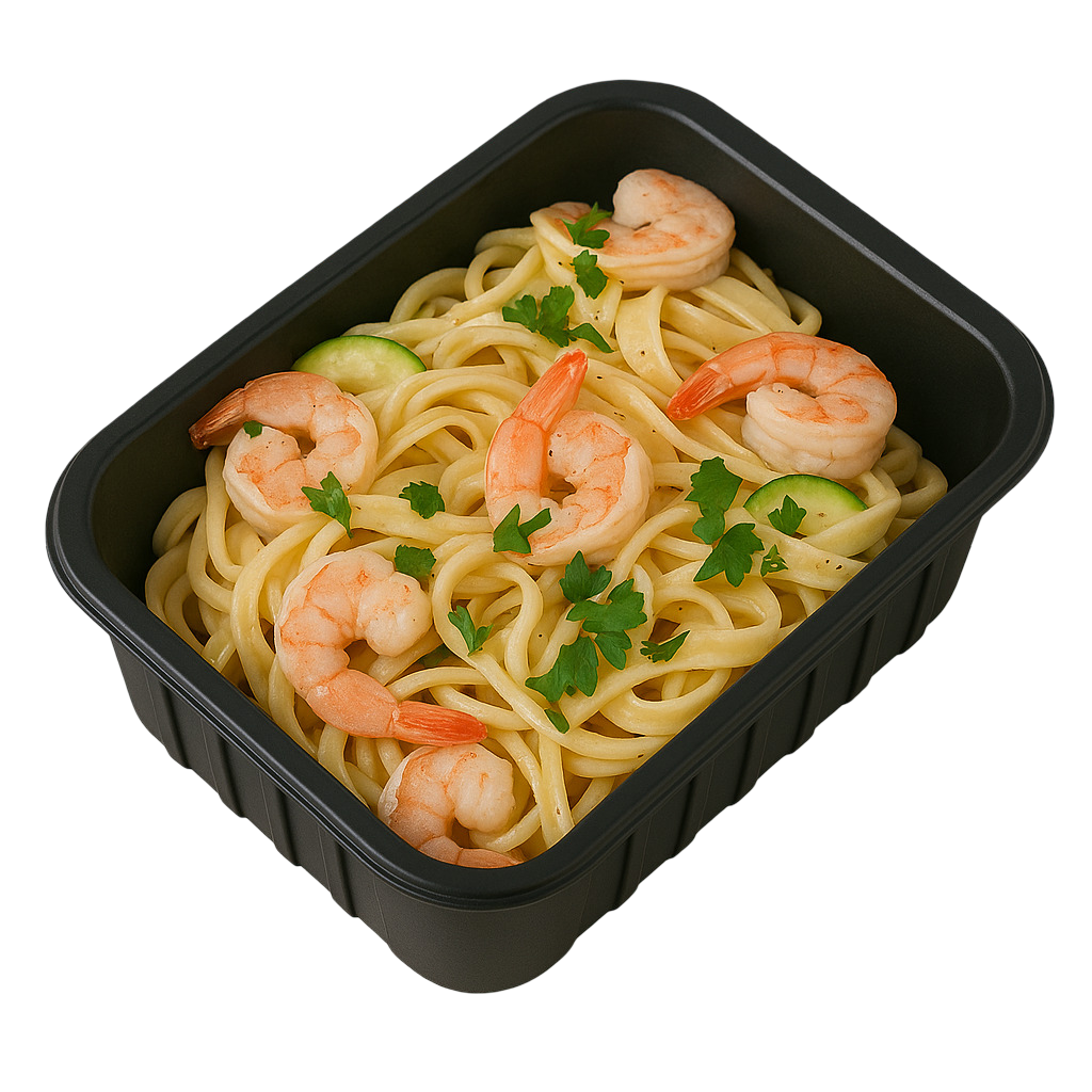 TAGLIATELLE CU CREVETI
