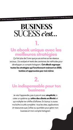 Business succès 