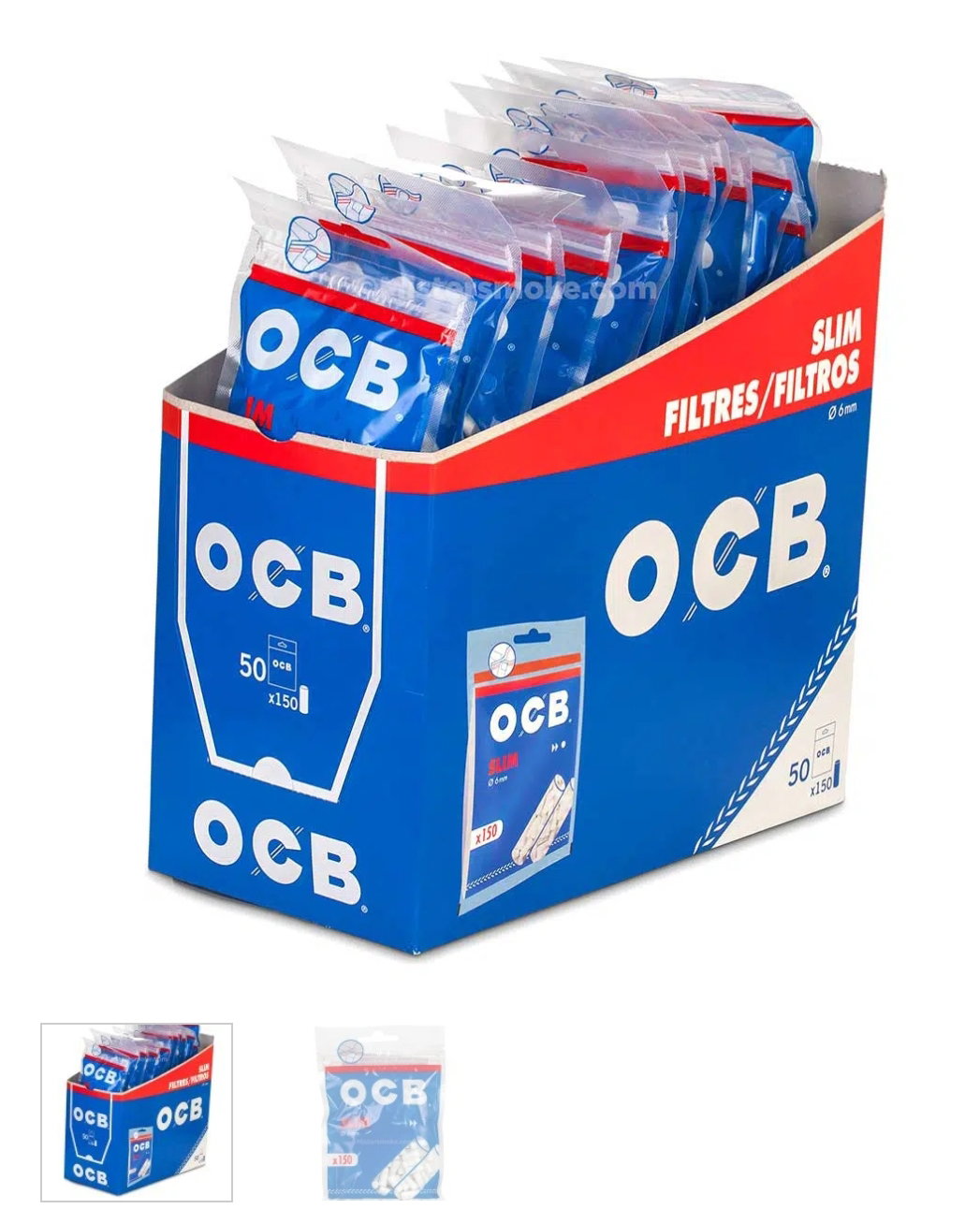 OCB Filter slim 1x50pes _0
