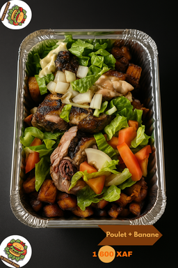 Poulet + banane