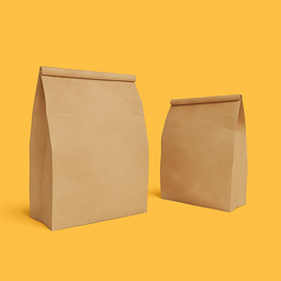 Kraft Bags w/No Handle