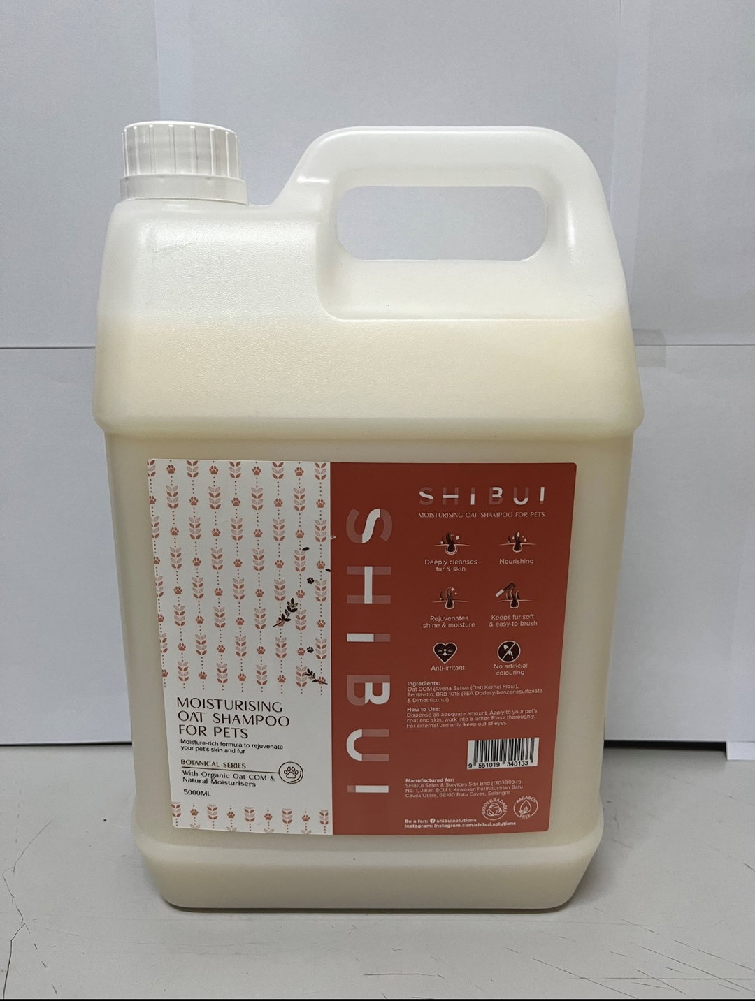 Oat shampoo 5L