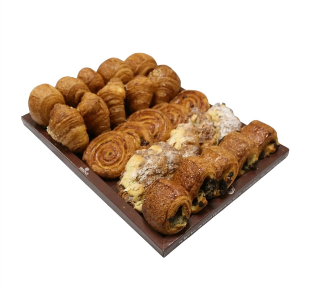 Plateau mini viennoiserie - 15 pièces 