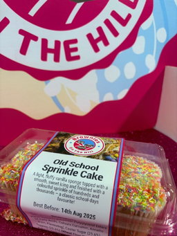 Old School Icing Sprinkle Cake (Sold Individually)