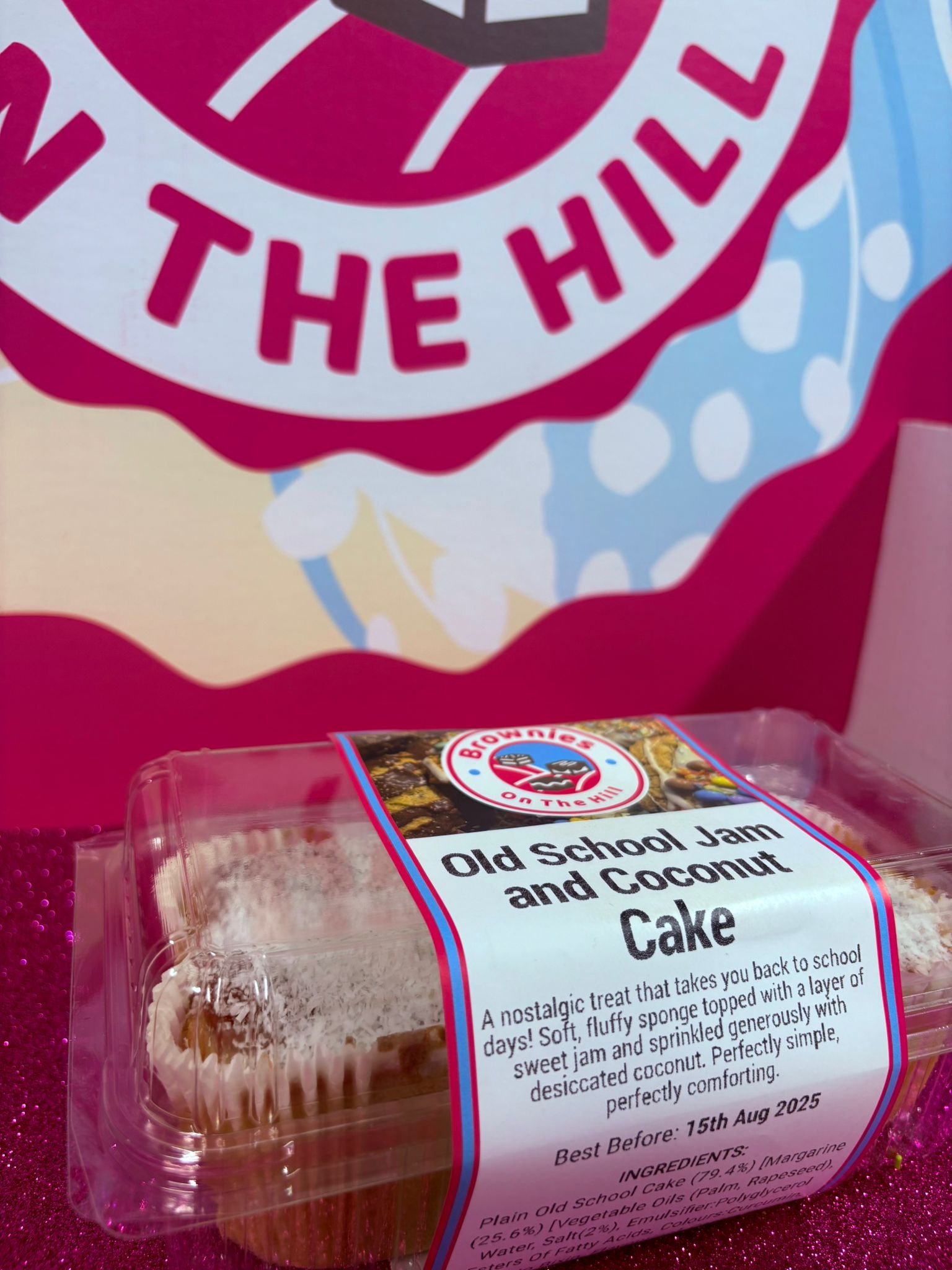 Old School Jam and Coconut Sponge (Sold Individually)_0