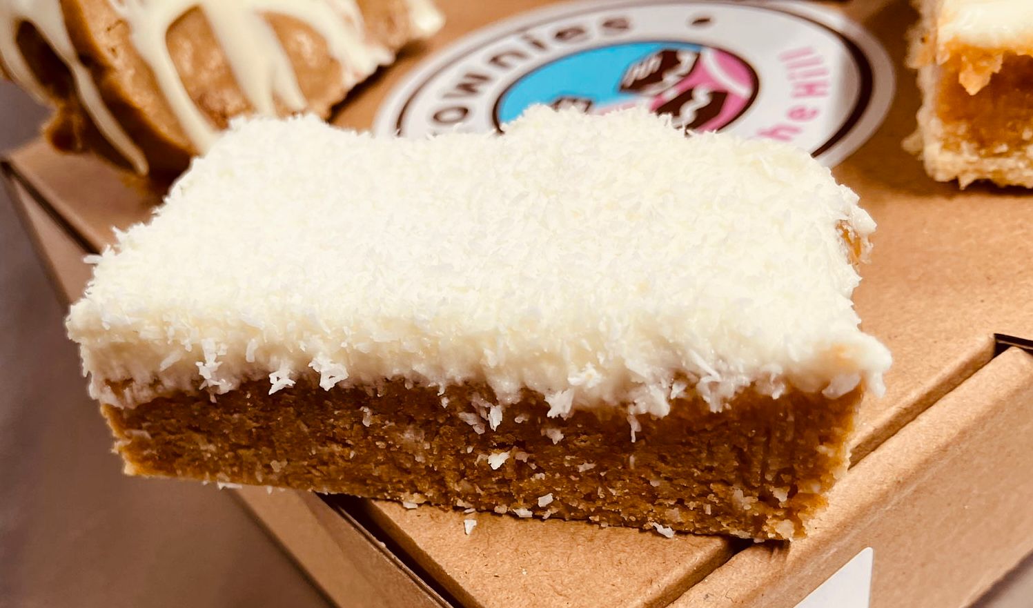 Lemon and Coconut Slice(Sold in minimum of six, price based on six)_0