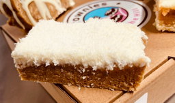 Lemon and Coconut Slice(Sold in minimum of six, price based on six)