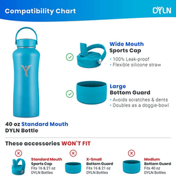 DYLN Wide Mouth 40oz Bottle