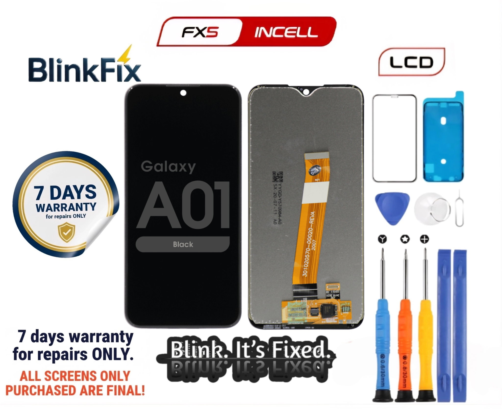 Samsung A01 (A015F) Screen Replacement_0