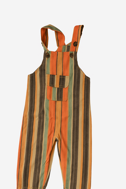 Striped Baby Overalls (6–9 months)